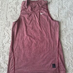 Nike Pro Heathered Rose Training Tank
